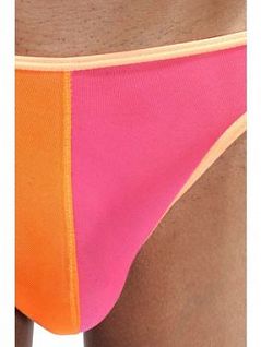 Яркие мужские трусы слипы розово-оранжевого цвета Cosmos Colors RTRS10OP